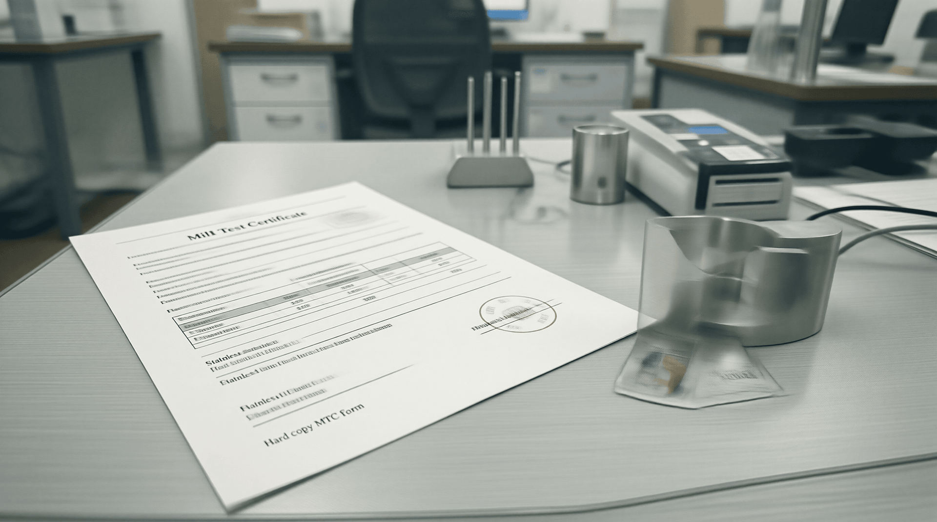 How to Read a Mill Test Certificate for Stainless Steel Without Being a Metallurgist