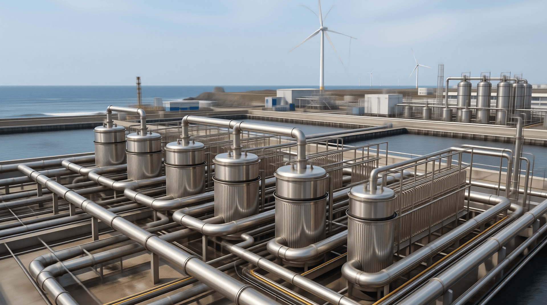 The Role of Stainless Steel in Net-Zero Energy: Desalination, Hydrogen and Offshore Wind