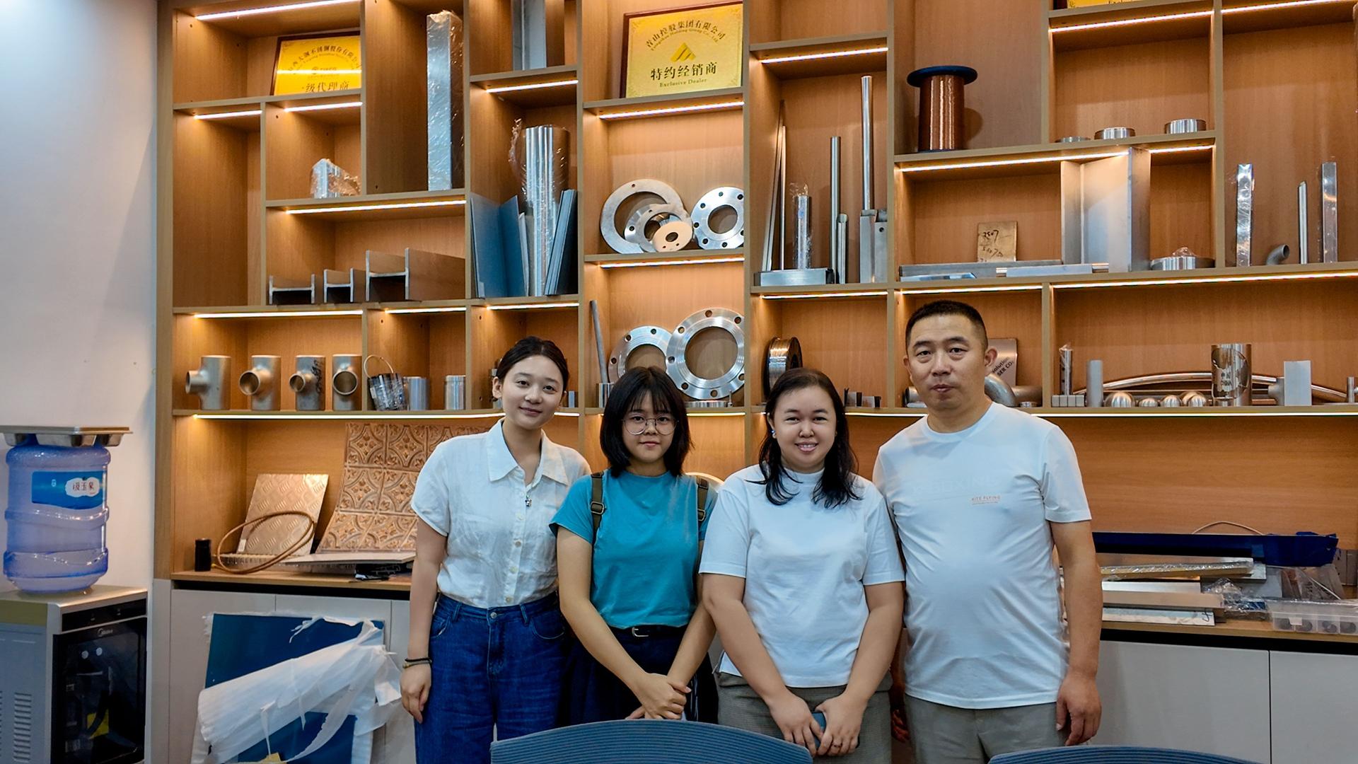 Client visit from Myanmar