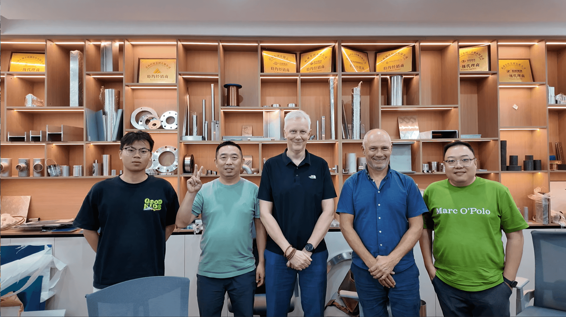 Client visit from Denmark