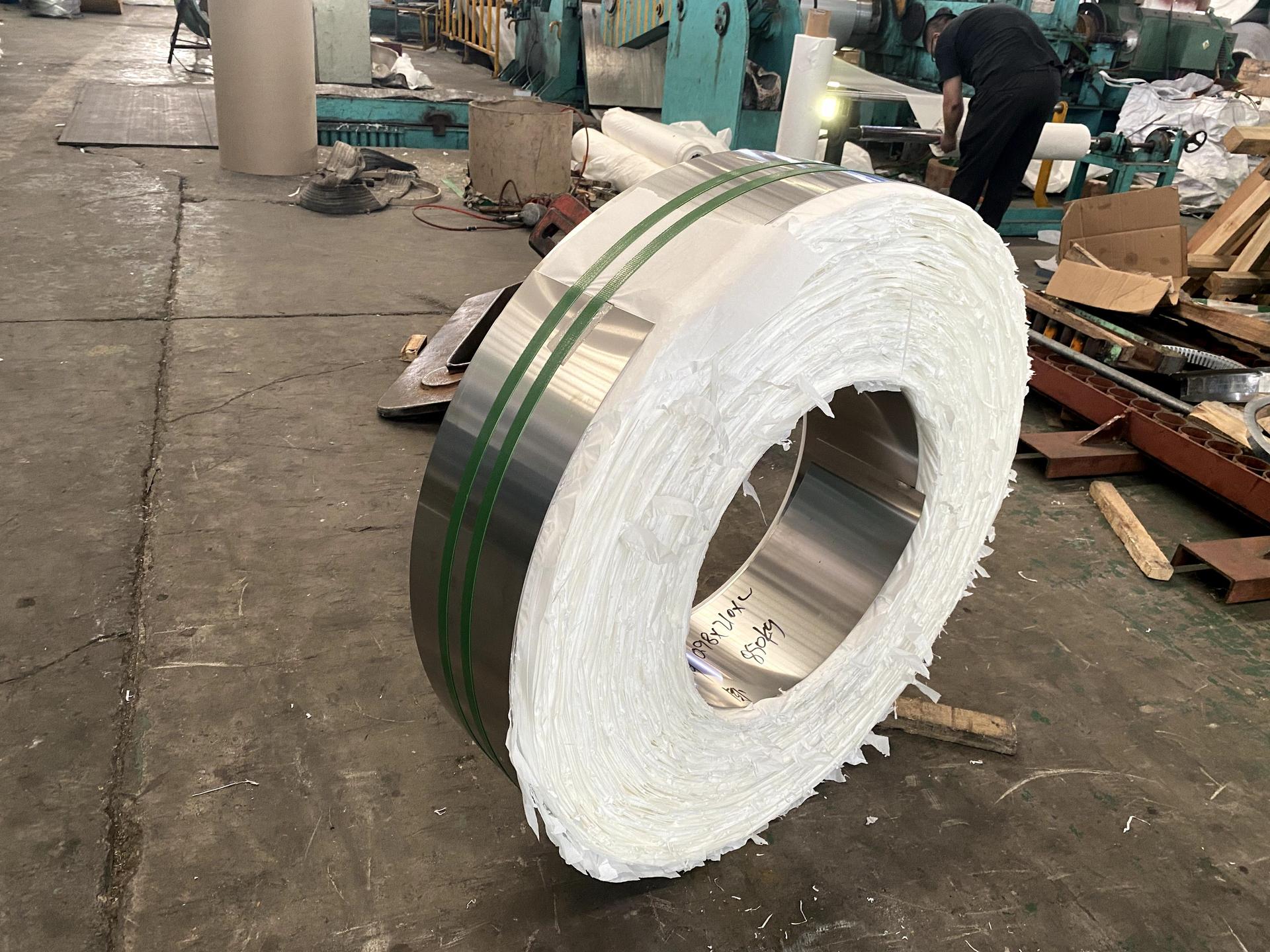 Tira de Resortes de Acero Inoxidable 301